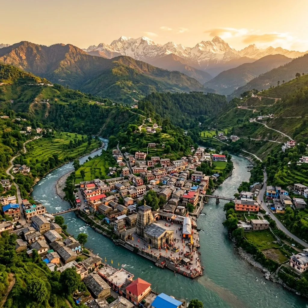 Bageshwar — scenic view of this Kumaon Himalayan destination