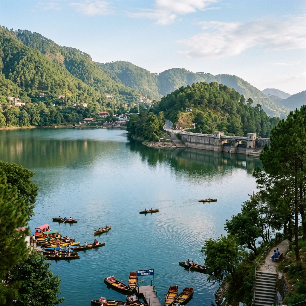 Bhimtal — scenic view of this Kumaon Himalayan destination