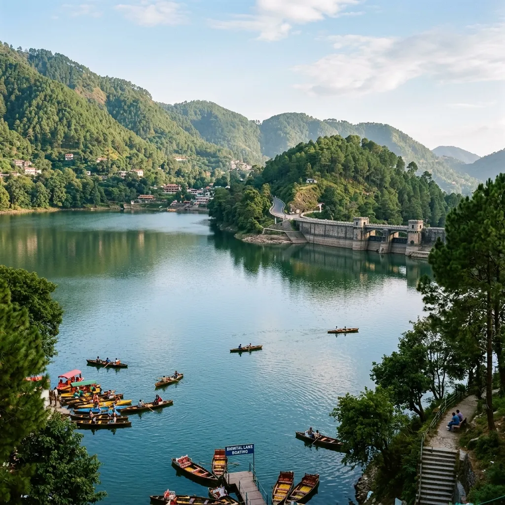 Bhimtal — scenic view of this Kumaon Himalayan destination