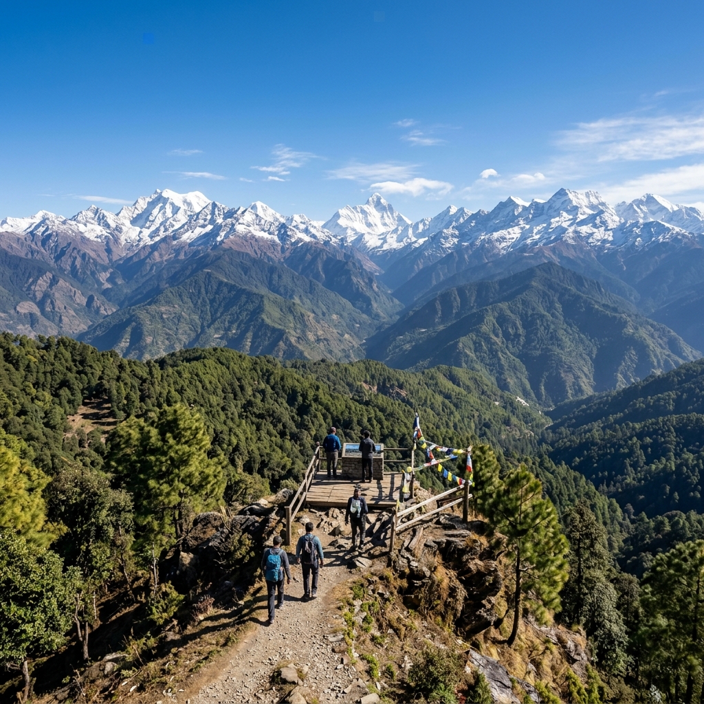 Binsar — scenic view of this Kumaon Himalayan destination
