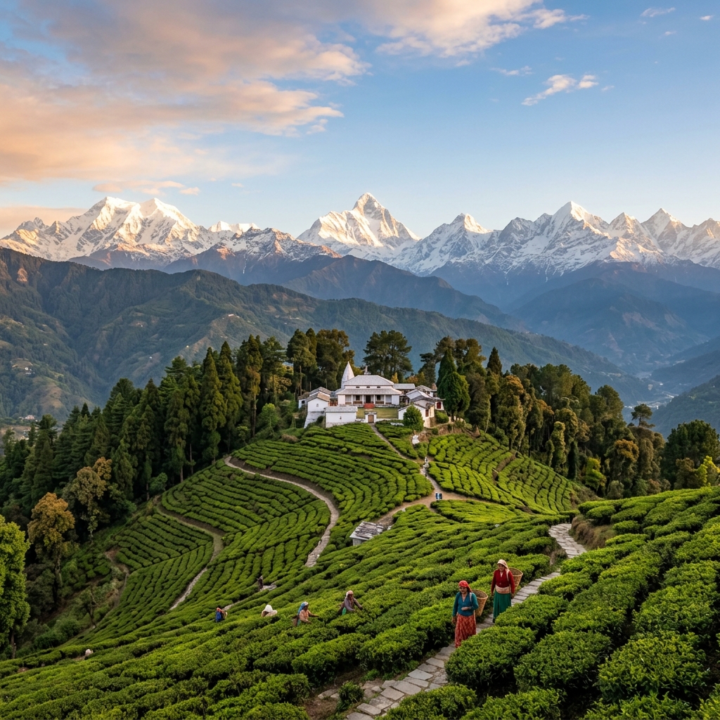 Kausani — scenic view of this Kumaon Himalayan destination